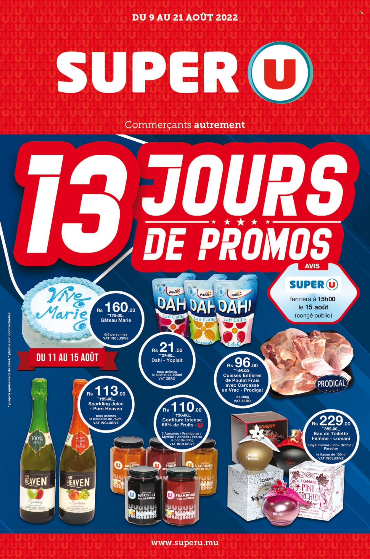 Super U catalogue - 9.08.2022 - 21.08.2022. Page 1