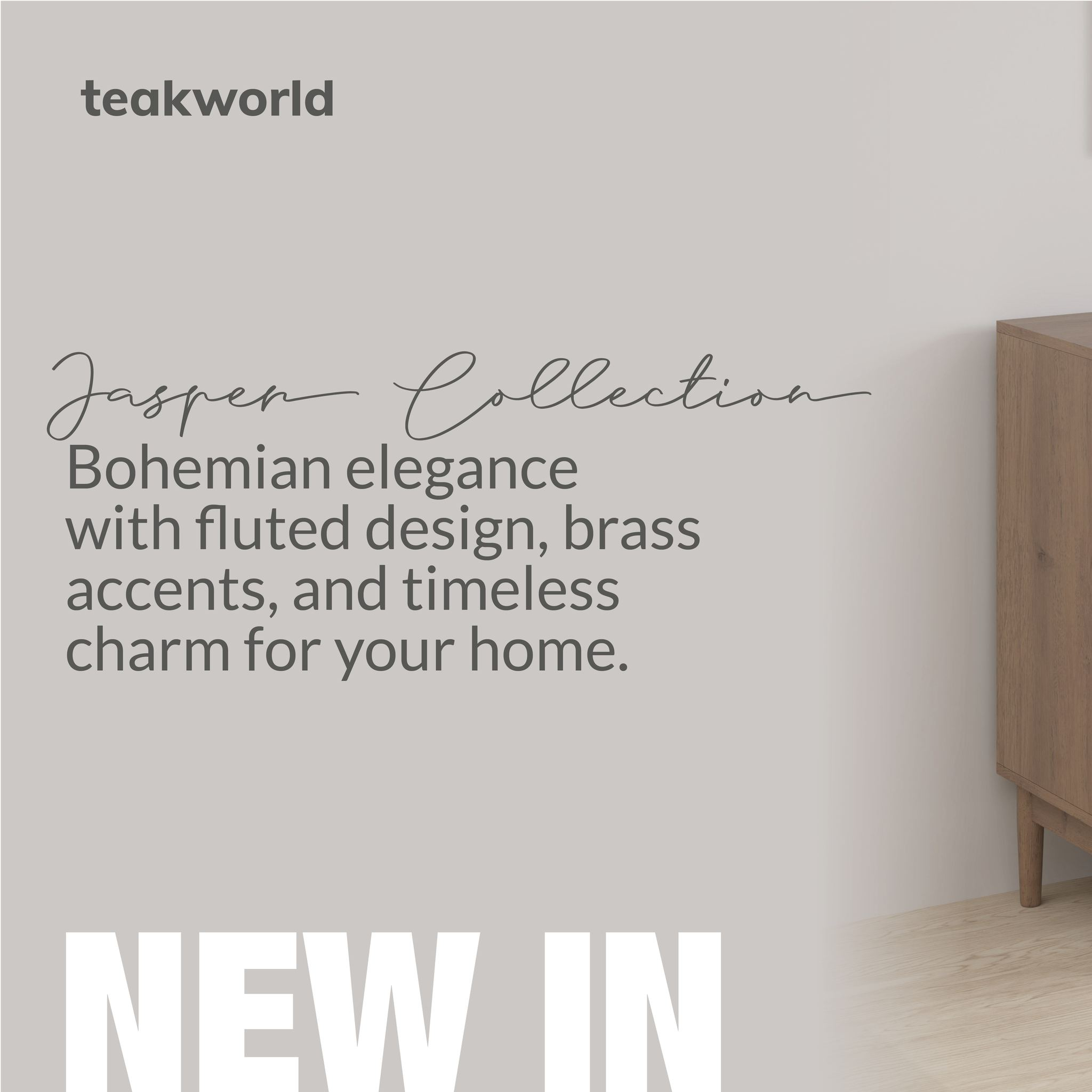 Teak World catalogue. Page 1