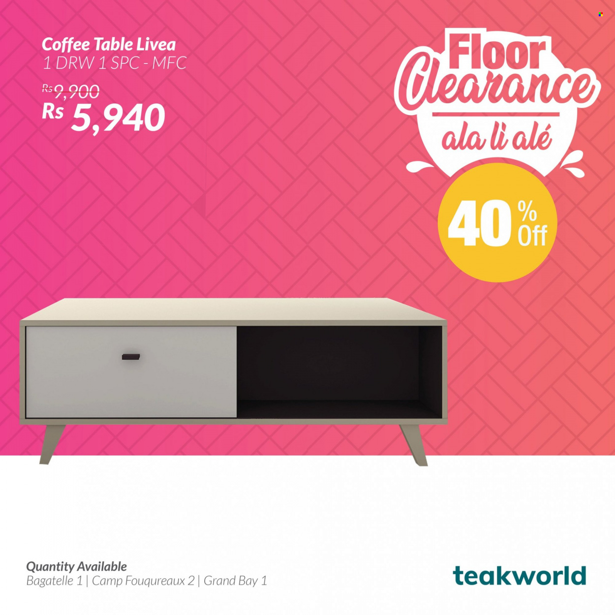 Teak World catalogue. Page 3