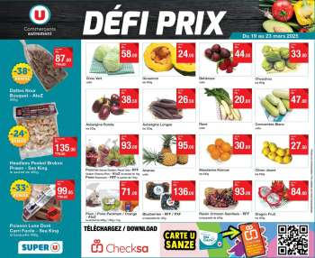 Super U Catalogue - 19.03.2025 - 23.03.2025.