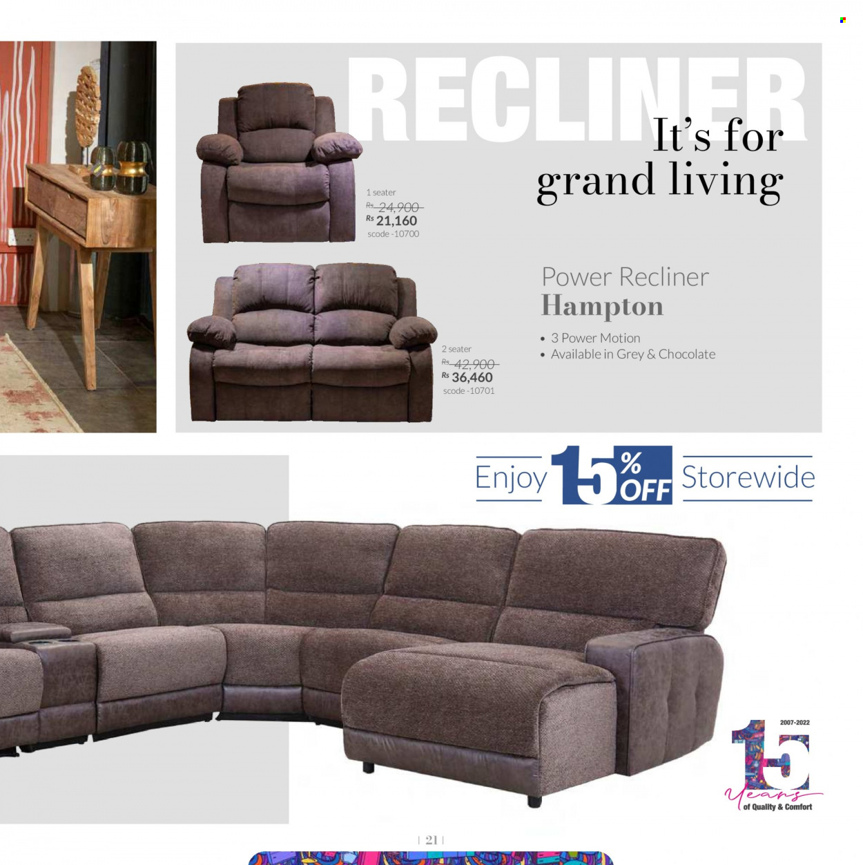 Teak World catalogue - 1.09.2022 - 31.10.2022. Page 21