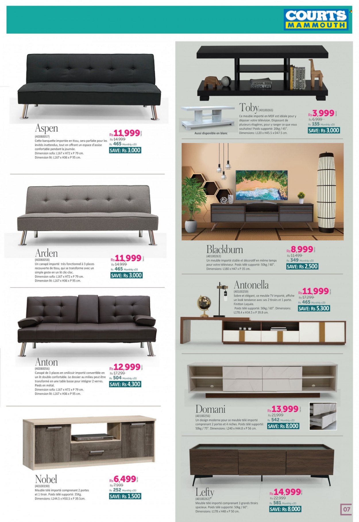 Courts Mammouth catalogue - 9.05.2022 - 9.06.2022. Page 7
