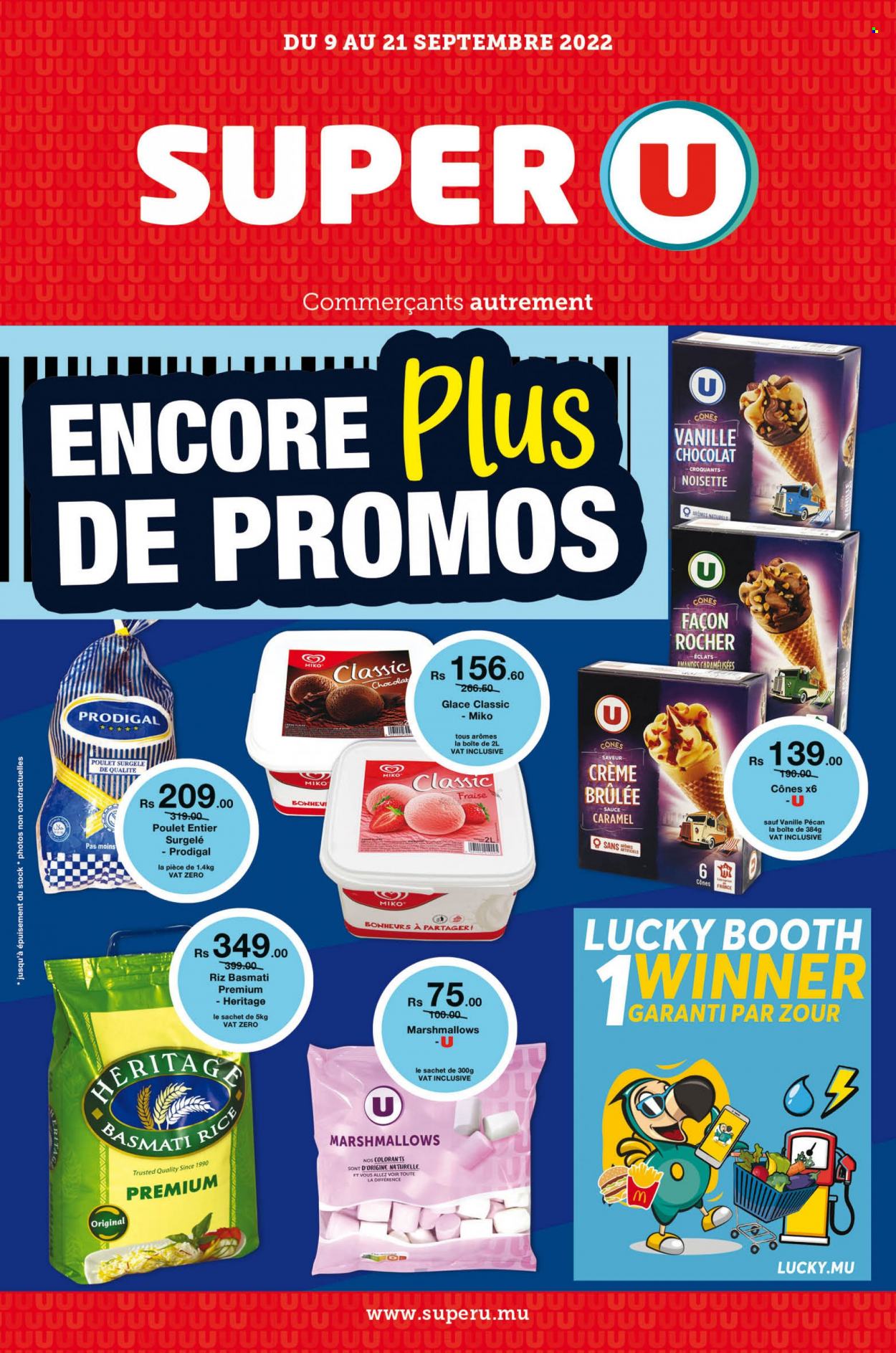 Super U catalogue - 9.09.2022 - 21.09.2022. Page 1