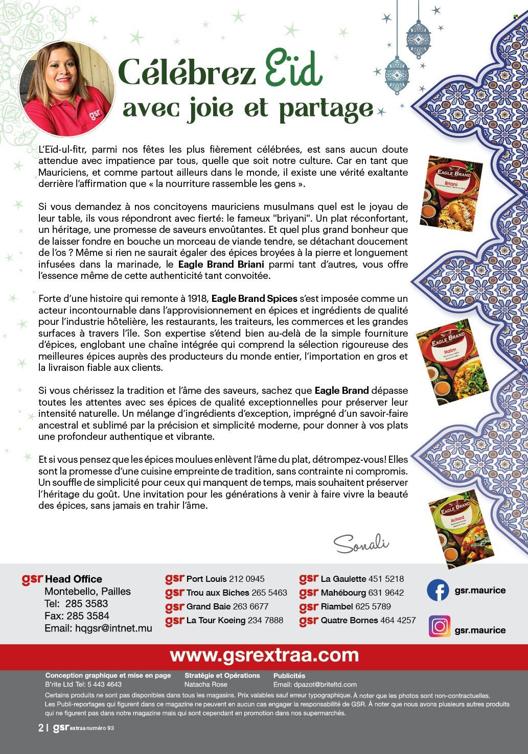 GSR catalogue - 21.03.2025 - 16.04.2025. Page 2