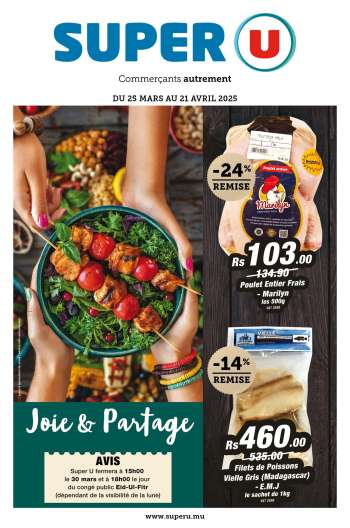 Super U Catalogue - 25.03.2025 - 21.04.2025.