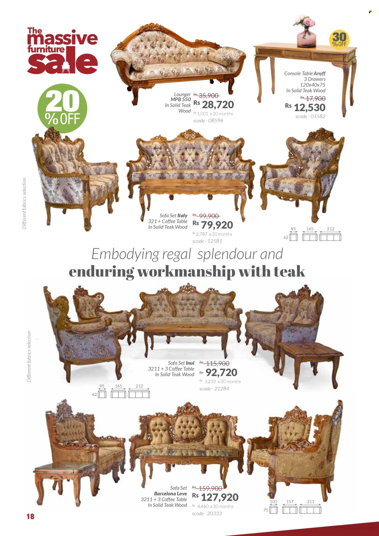 Teak World catalogue - 25.03.2025 - 4.05.2025. Page 18