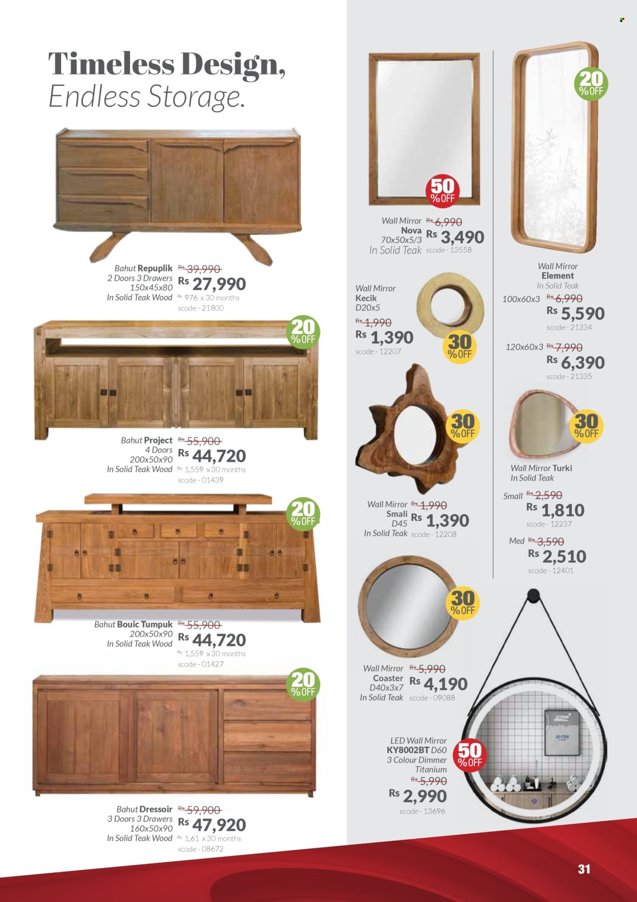 Teak World catalogue - 25.03.2025 - 4.05.2025. Page 31