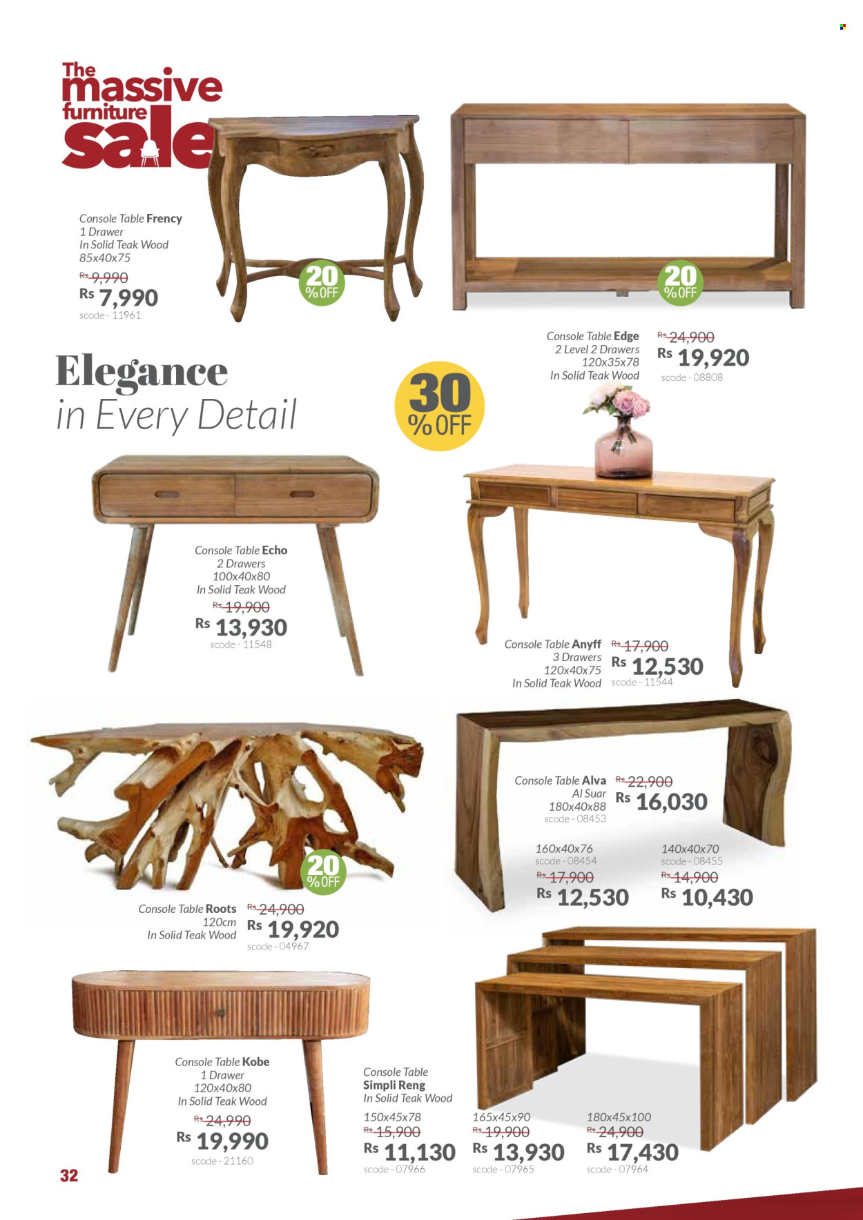 Teak World catalogue - 25.03.2025 - 4.05.2025. Page 32