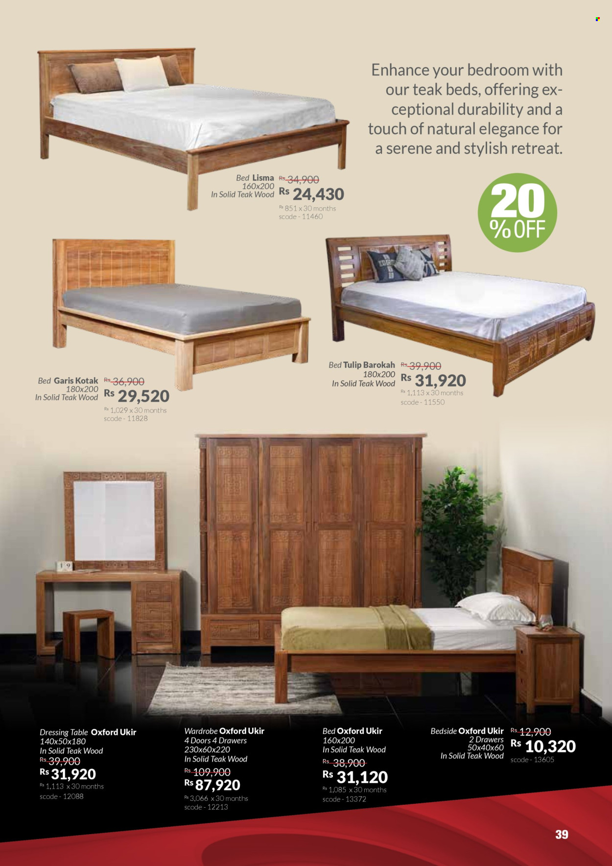 Teak World catalogue - 25.03.2025 - 4.05.2025. Page 39