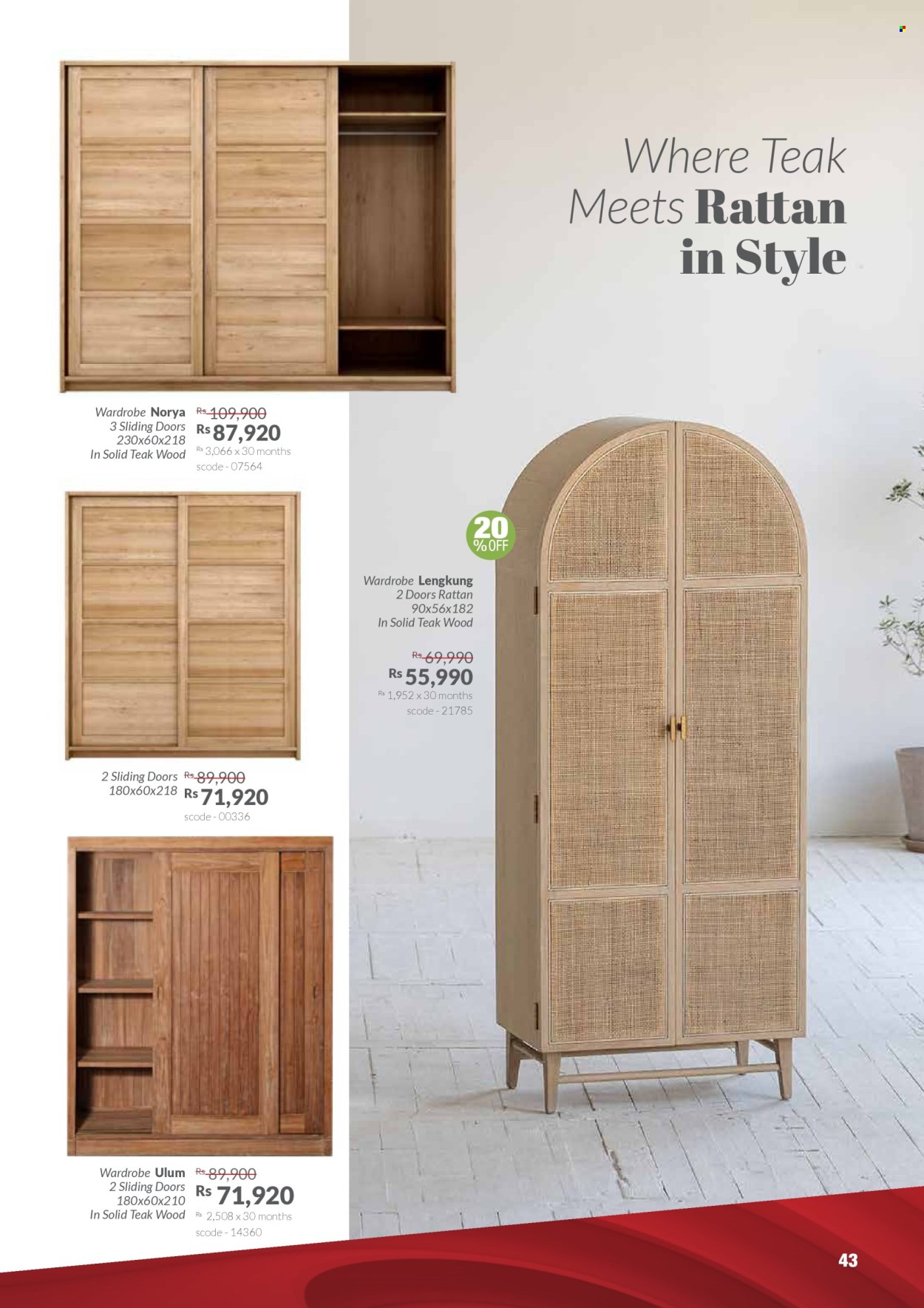 Teak World catalogue - 25.03.2025 - 4.05.2025. Page 43