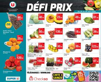 Super U Catalogue - 26.03.2025 - 30.03.2025.