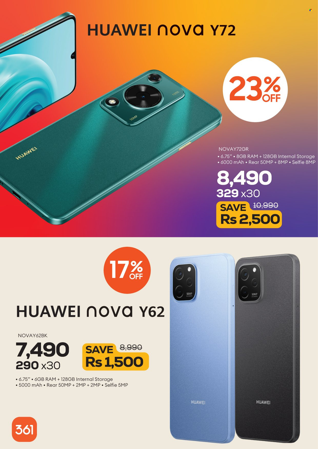 361 catalogue. Page 8