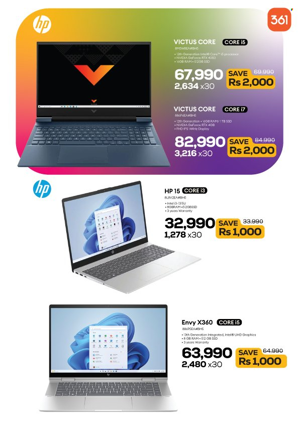 361 catalogue. Page 17