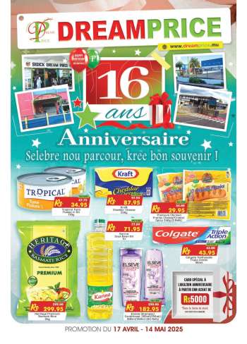 Catalogue Dreamprice - 17/04/2025 - 14/05/2025.