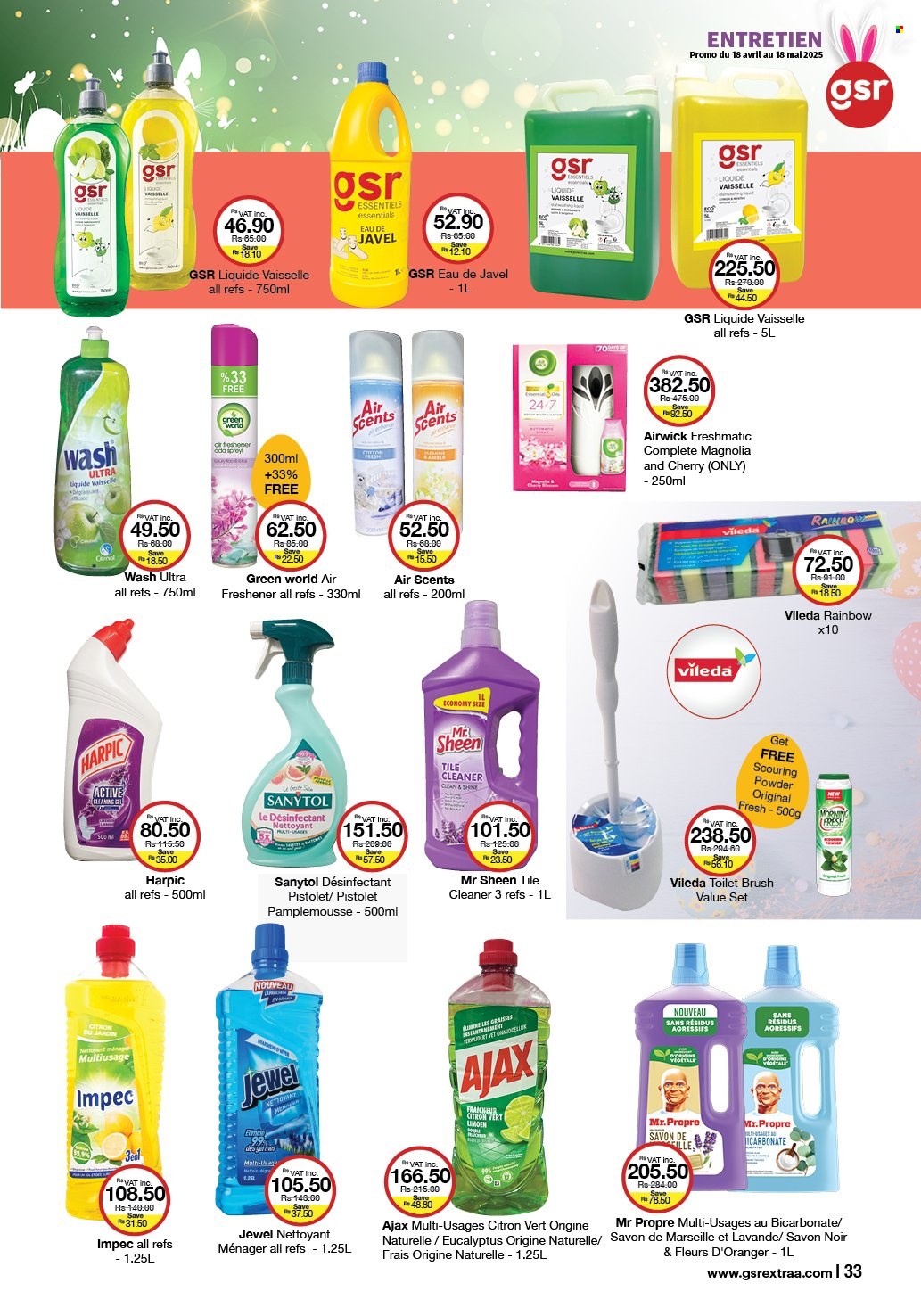 GSR catalogue - 18.04.2025 - 18.05.2025. Page 33