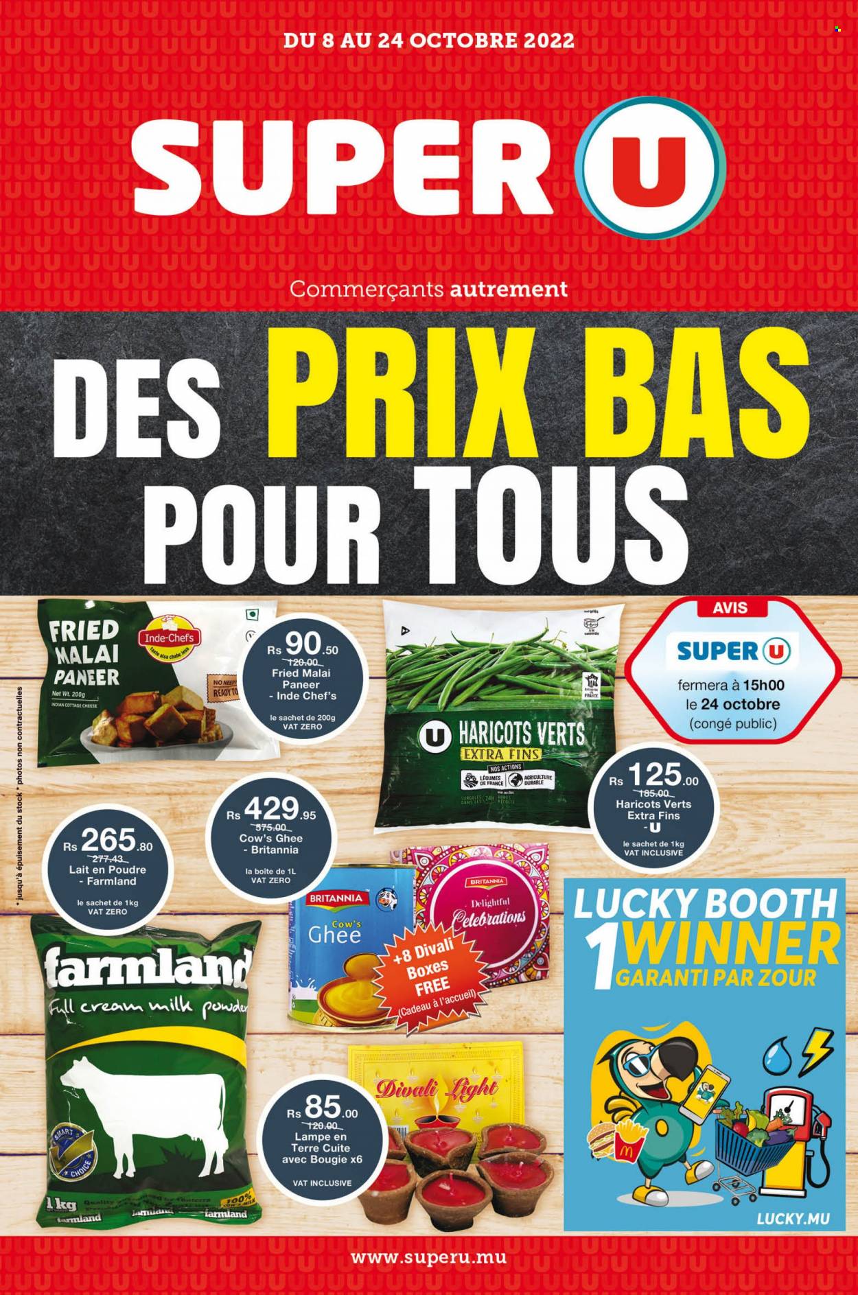 Super U catalogue - 8.10.2022 - 24.10.2022. Page 1