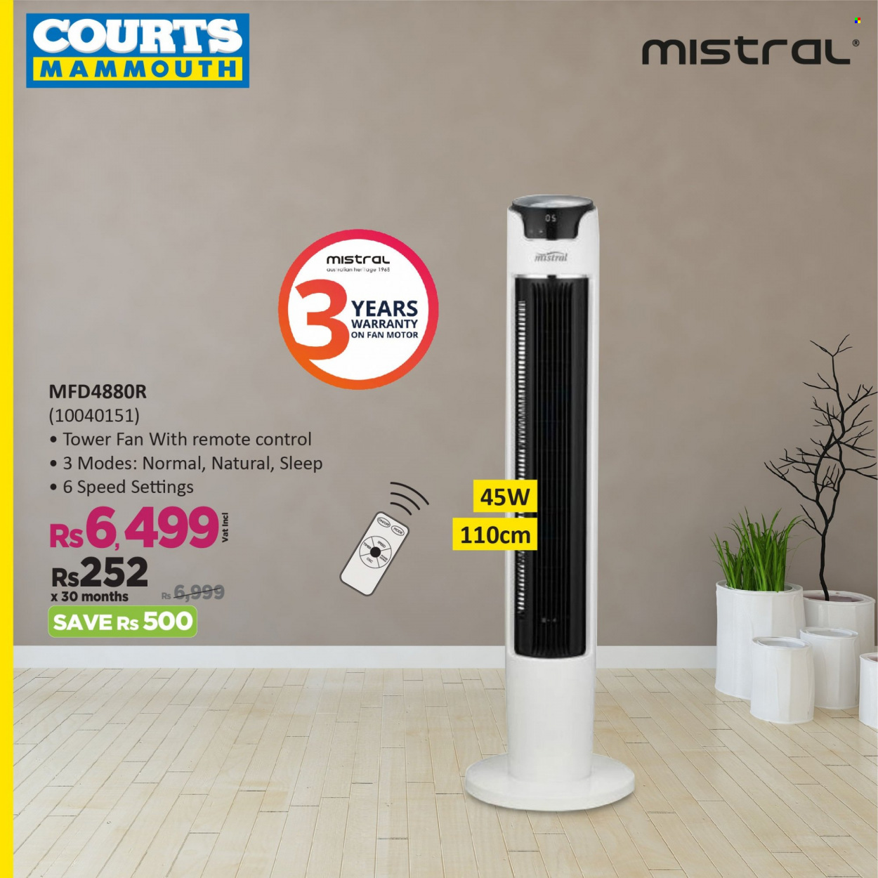 Courts Mammouth catalogue. Page 4