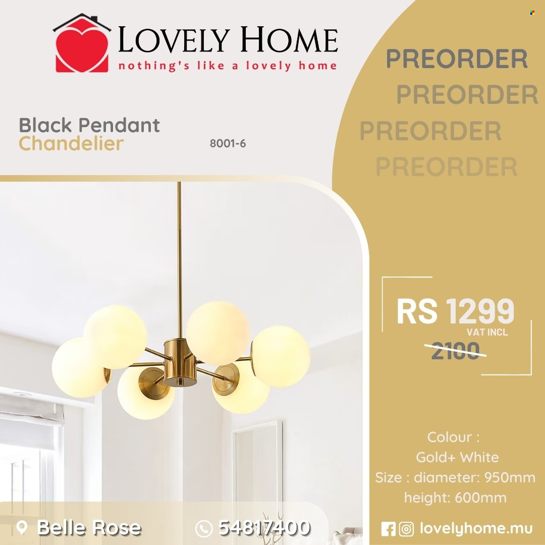 Lovely Home catalogue. Page 1