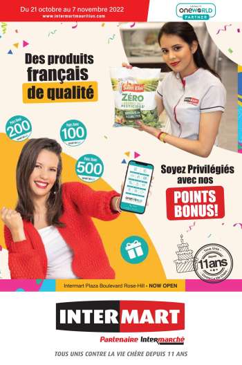 Catalogue Intermart - 21/10/2022 - 07/11/2022.