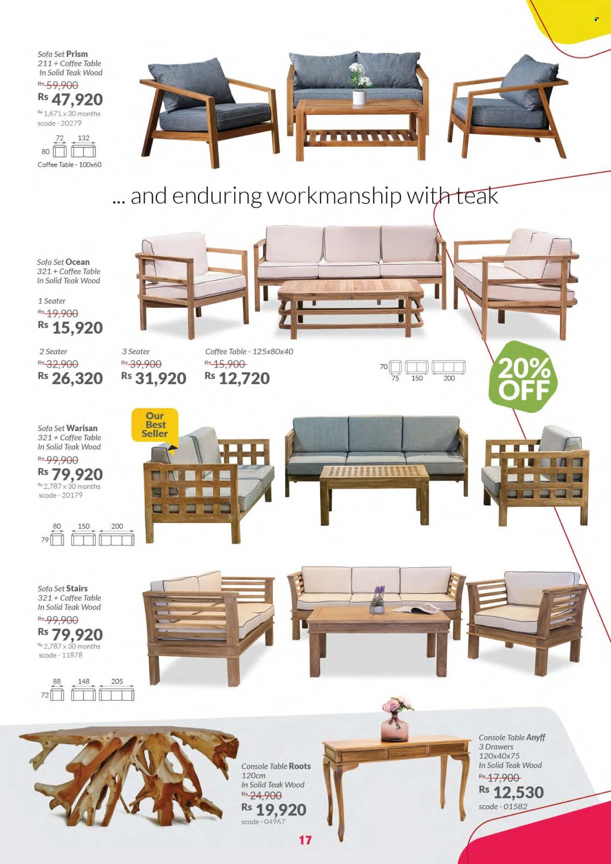 Teak World catalogue - 23.07.2025 - 31.08.2025. Page 17