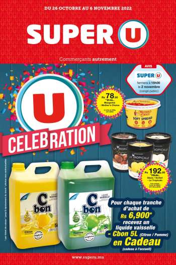 Super U Catalogue - 26.10.2022 - 6.11.2022.