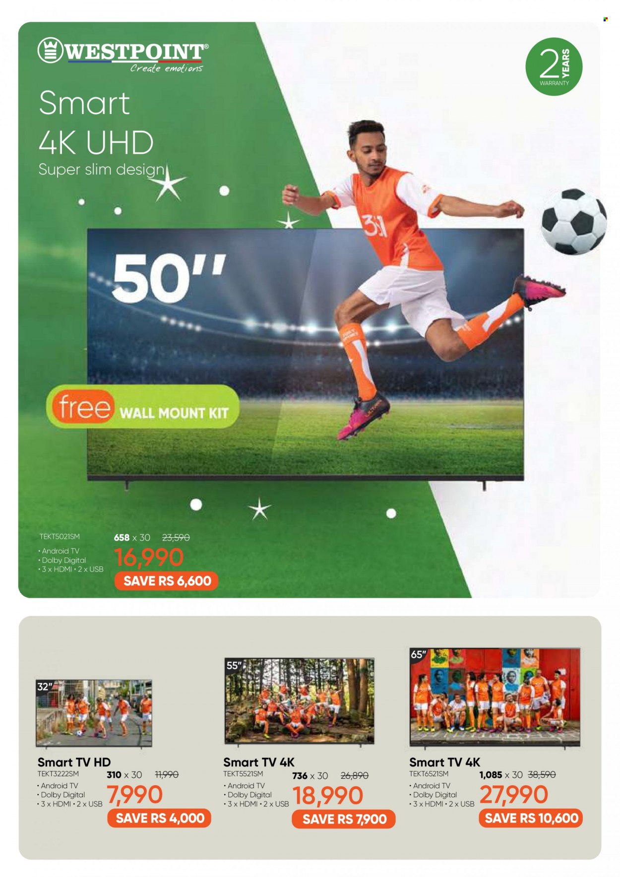 thumbnail - 361 Catalogue - 28.10.2022 - 8.12.2022 - Sales products - Android TV, TV, smart tv. Page 10.