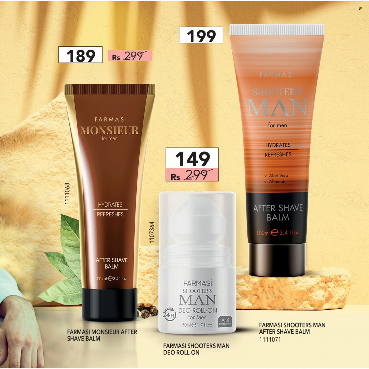 thumbnail - Farmasi Catalogue - 1.11.2022 - 30.11.2022 - Sales products - after shave, roll-on, deodorant. Page 17.