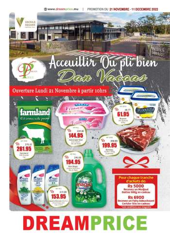 Catalogue Dreamprice - 21/11/2022 - 11/12/2022.