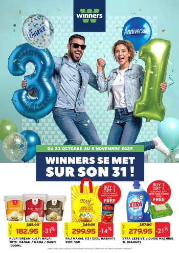 Catalogue Winners - 23/10/2025 - 05/11/2025.