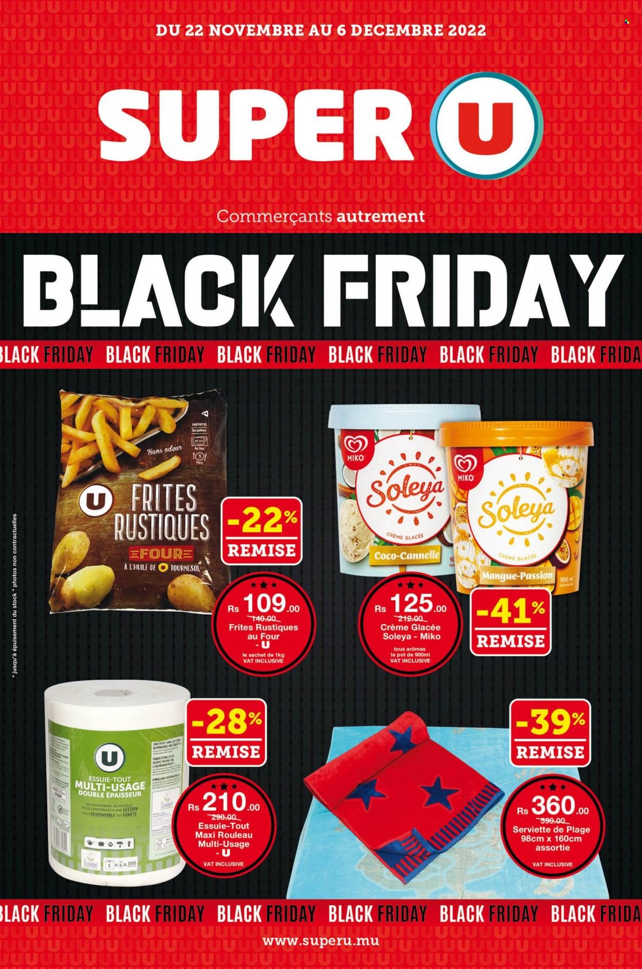 Super U catalogue - 22.11.2022 - 6.12.2022. Page 1