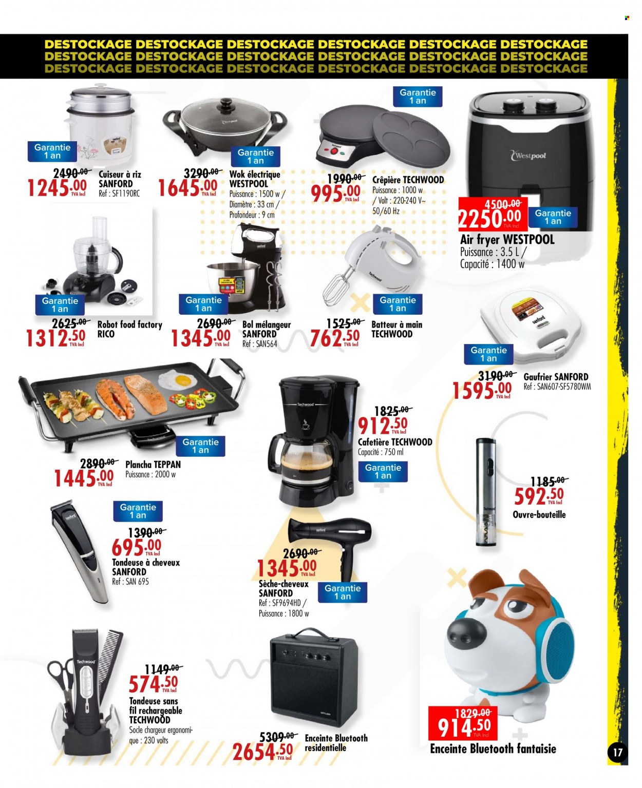 thumbnail - Jumbo Catalogue - 23.11.2022 - 6.12.2022 - Sales products - wok, air fryer, robot. Page 17.
