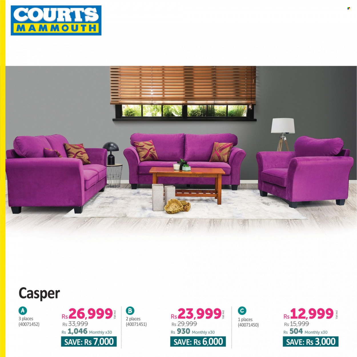 Courts Mammouth catalogue. Page 5