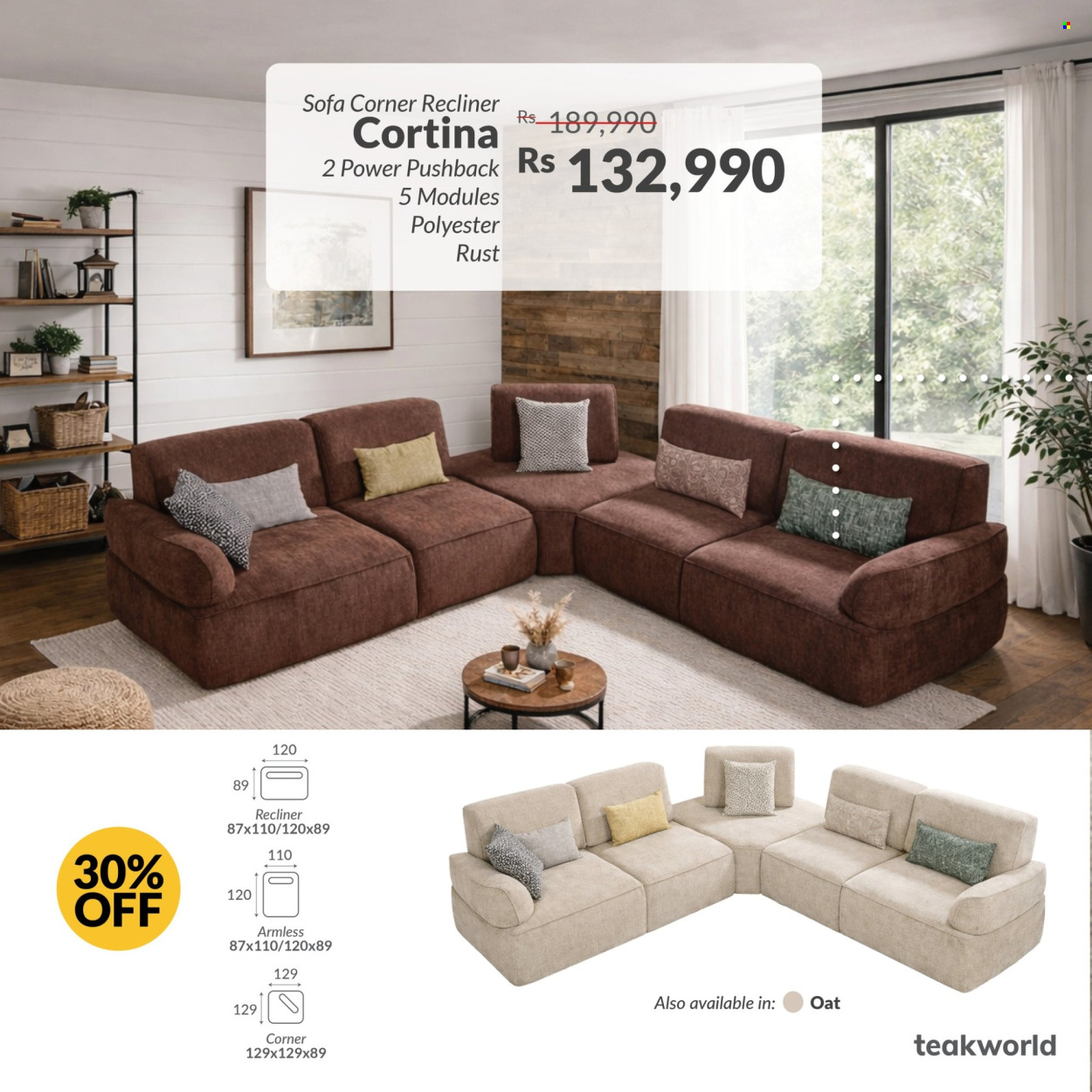 Teak World catalogue. Page 12