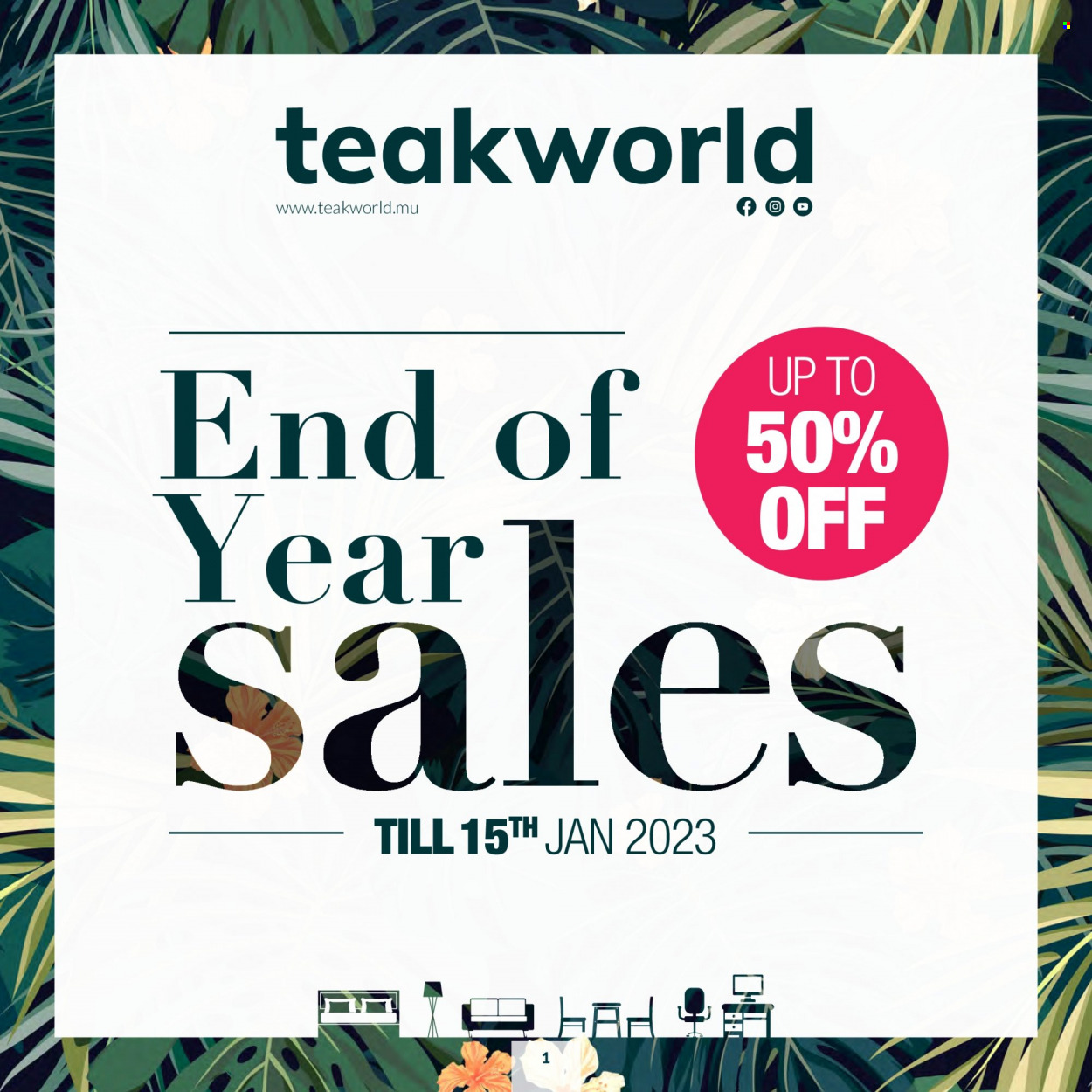 Teak World catalogue - 24.12.2022 - 16.01.2023. Page 1