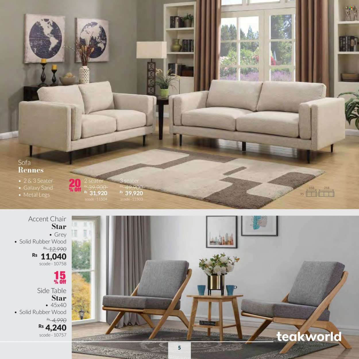 Teak World catalogue - 24.12.2022 - 16.01.2023. Page 5