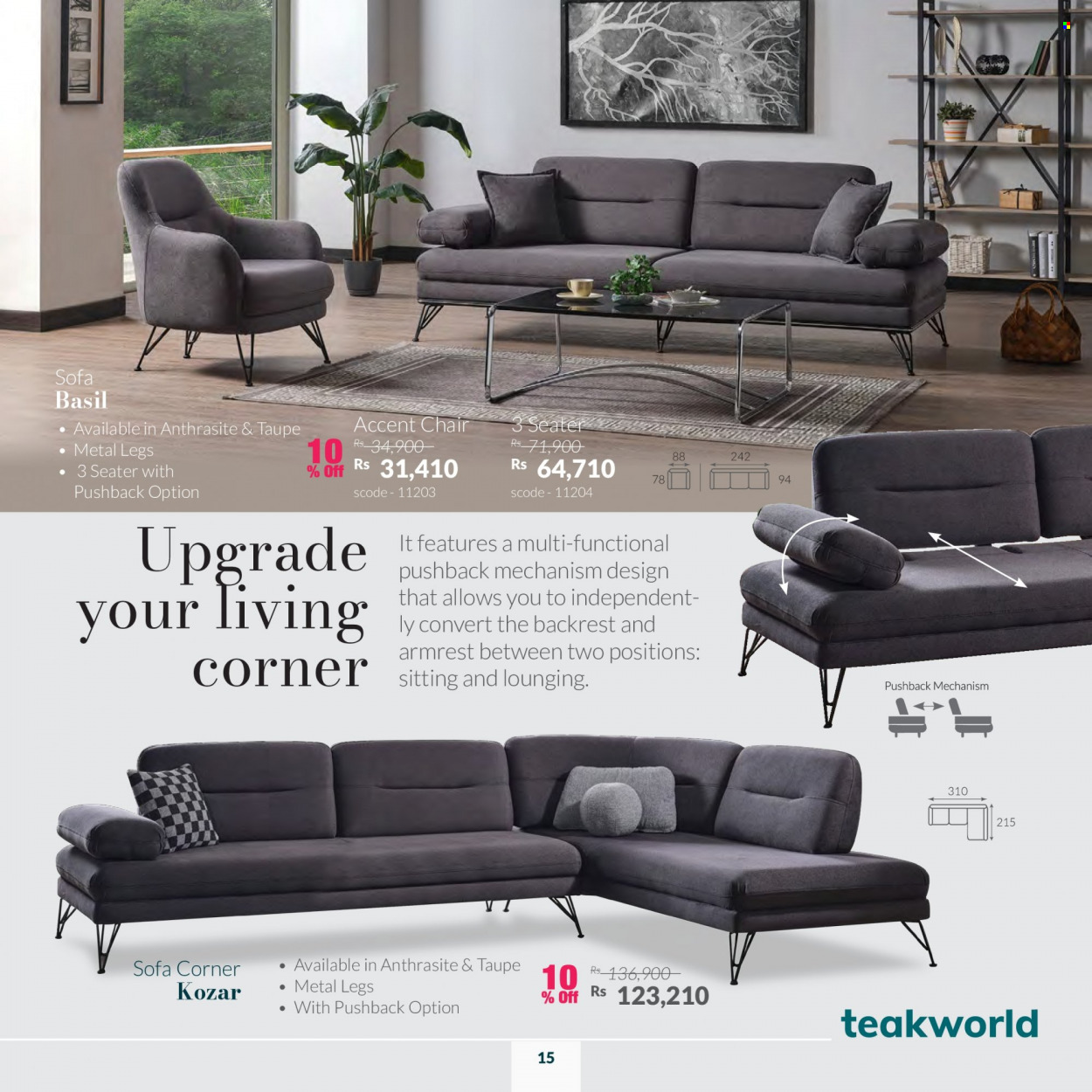 Teak World catalogue - 24.12.2022 - 16.01.2023. Page 15
