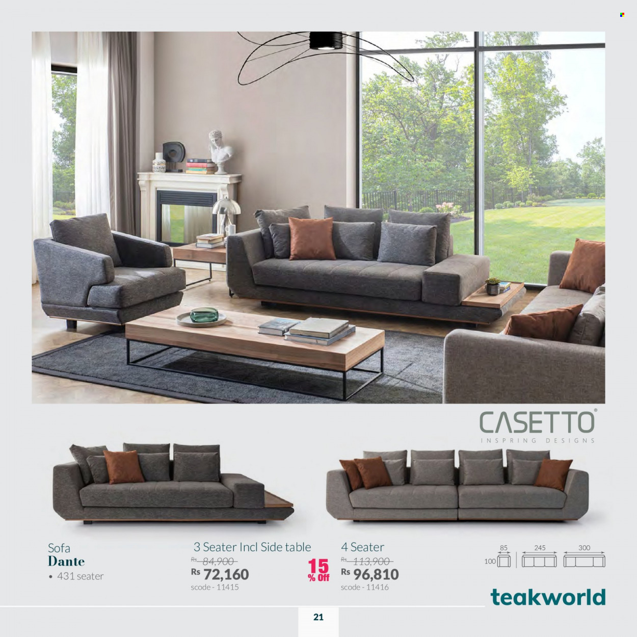 Teak World catalogue - 24.12.2022 - 16.01.2023. Page 21
