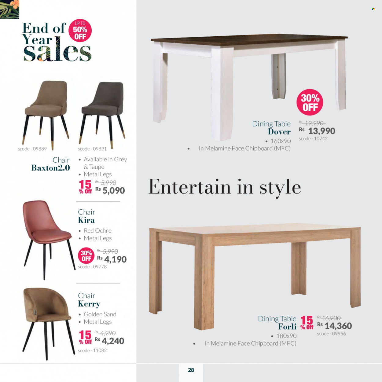 Teak World catalogue - 24.12.2022 - 16.01.2023. Page 28