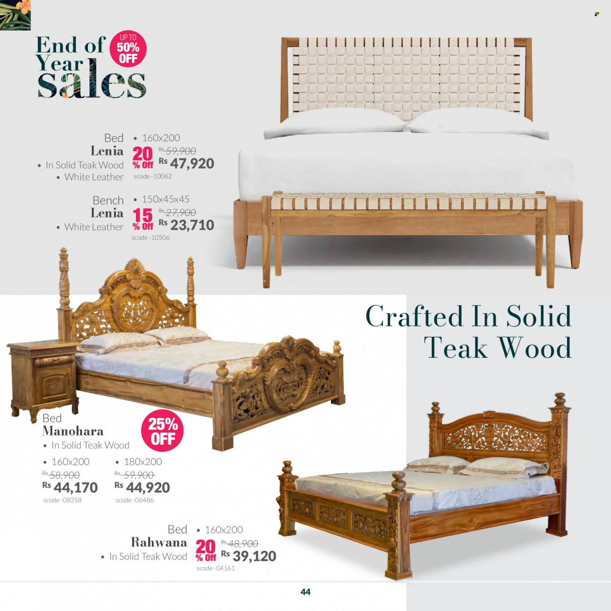 Teak World catalogue - 24.12.2022 - 16.01.2023. Page 44