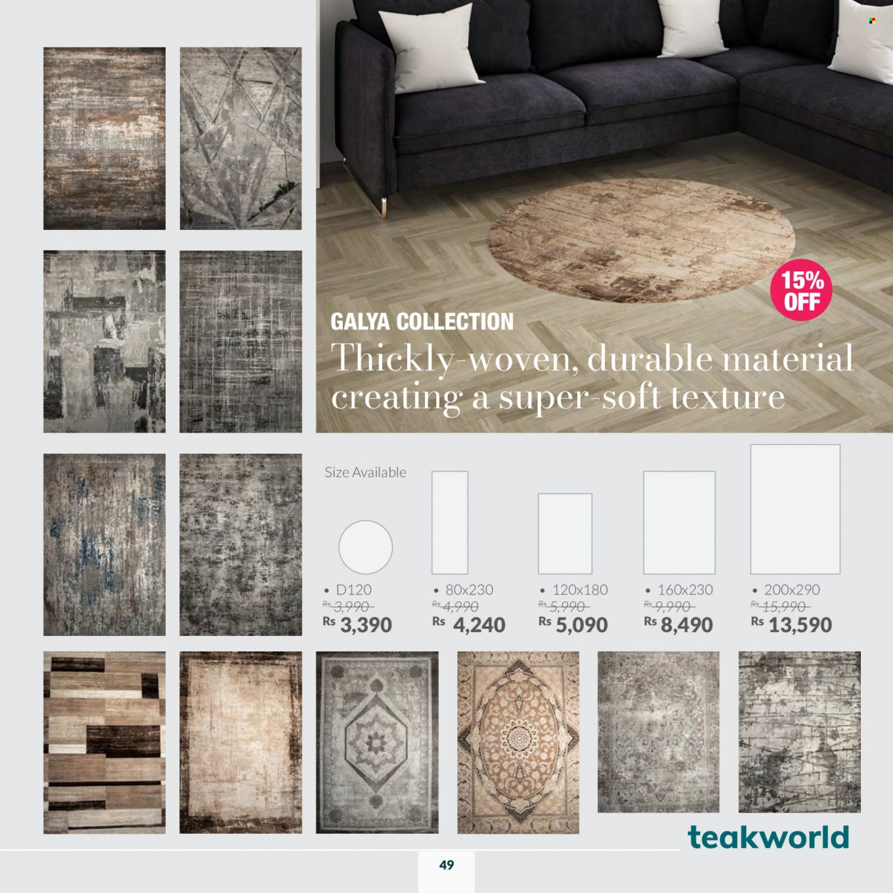 Teak World catalogue - 24.12.2022 - 16.01.2023. Page 49