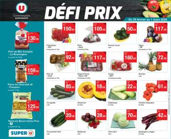 Catalogue Super U - 25/02/2026 - 01/03/2026.