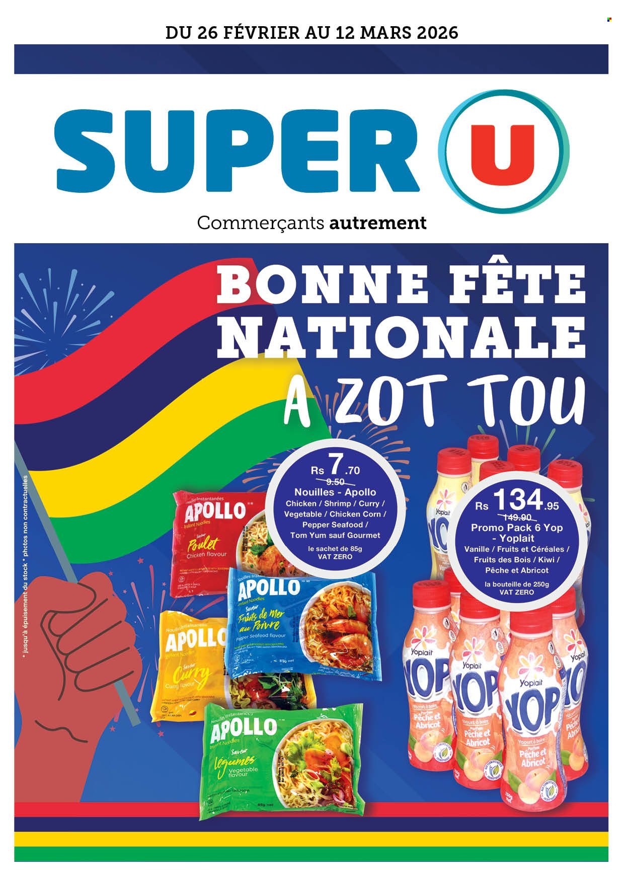 Super U catalogue - 26.02.2026 - 12.03.2026. Page 1