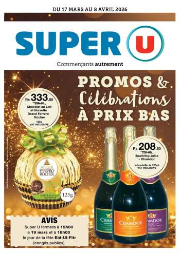 Super U Catalogue - 17.03.2026 - 8.04.2026.