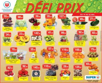 Catalogue Super U - 18/05/2022 - 22/05/2022.