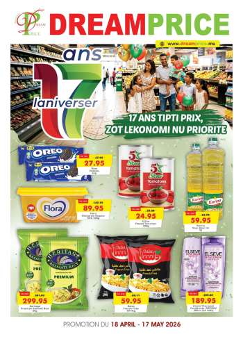 Catalogue Dreamprice - 18/04/2026 - 17/05/2026.