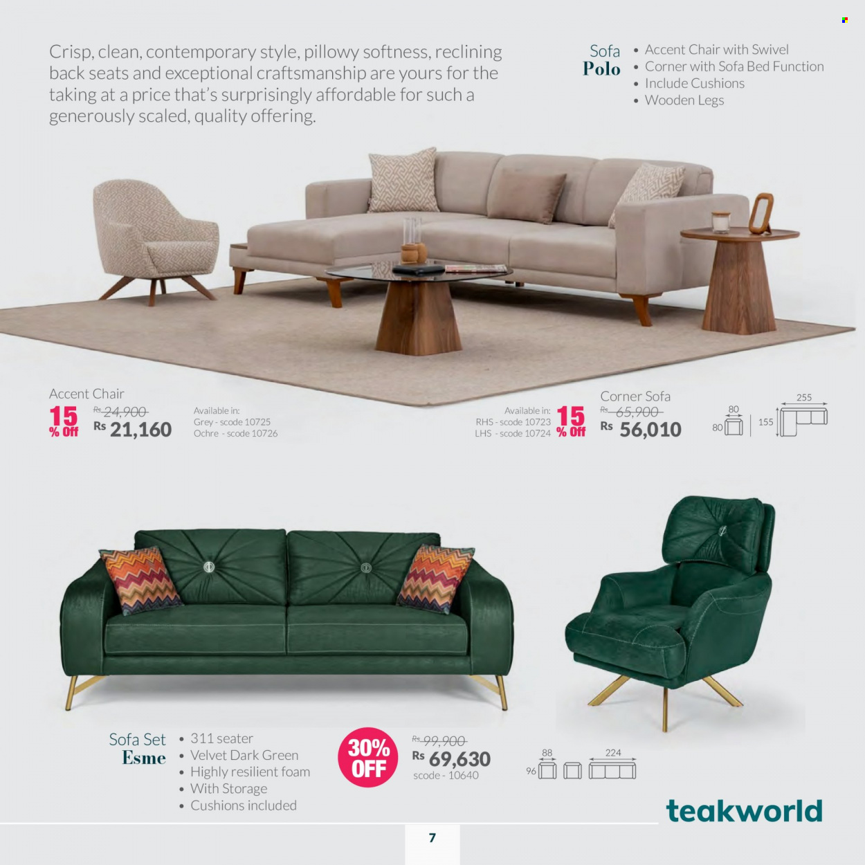 Teak World catalogue - 7.01.2023 - 15.01.2023. Page 7