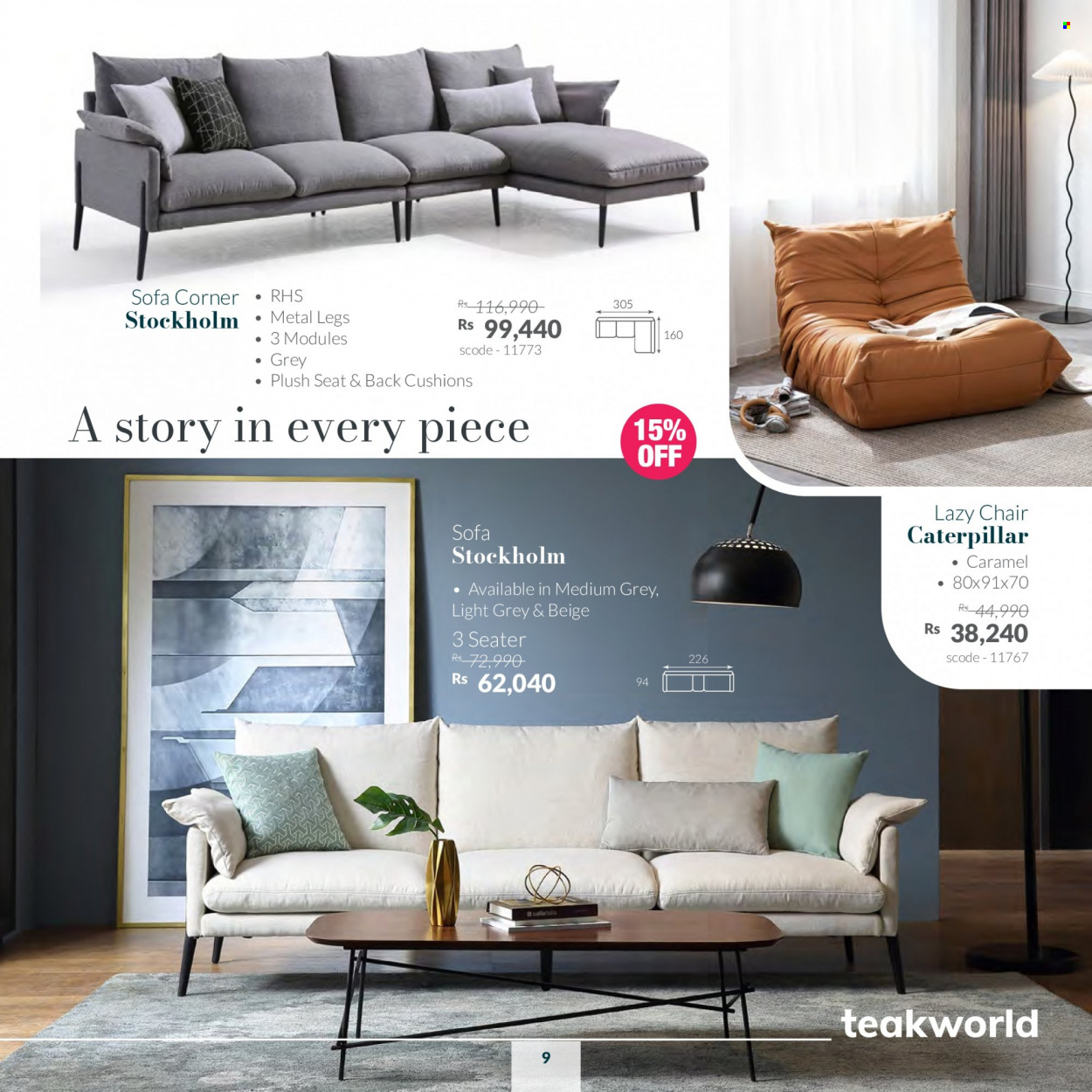 Teak World catalogue - 7.01.2023 - 15.01.2023. Page 9