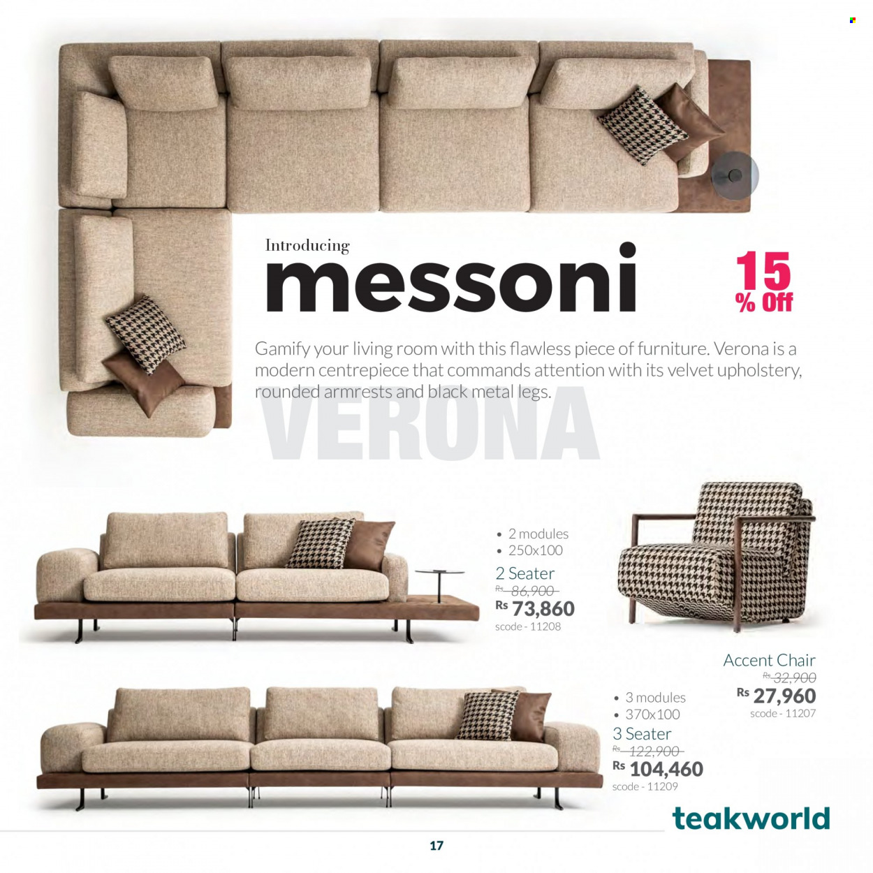 Teak World catalogue - 7.01.2023 - 15.01.2023. Page 17