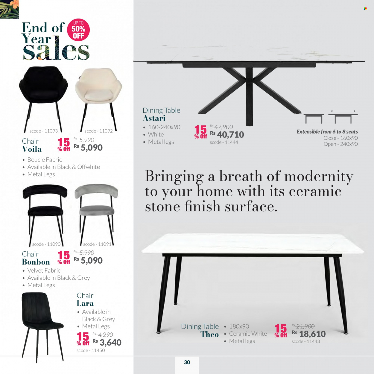 Teak World catalogue - 7.01.2023 - 15.01.2023. Page 30