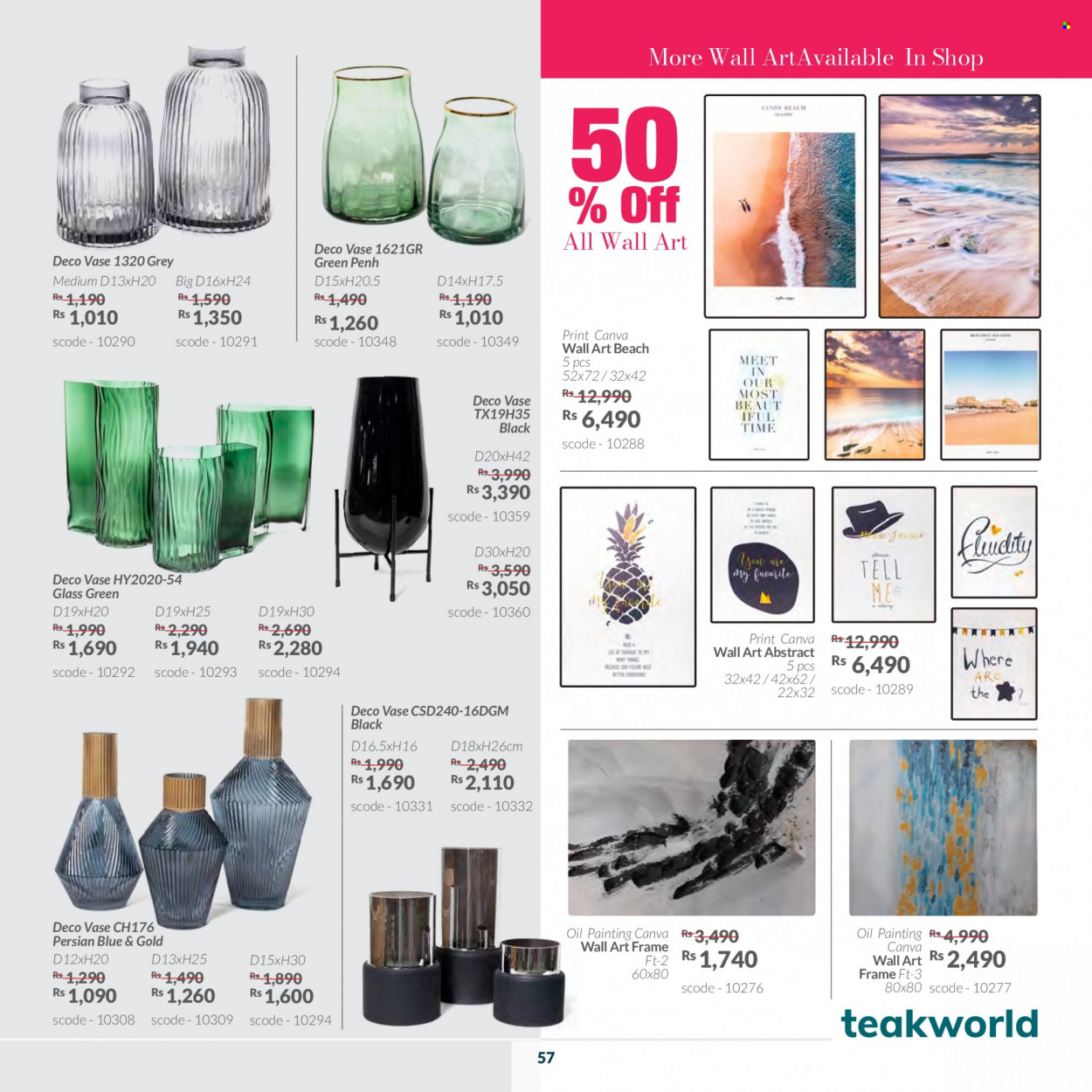 Teak World catalogue - 7.01.2023 - 15.01.2023. Page 57